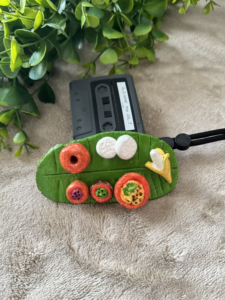 Clay Fridge Magnet - South Indian Platter